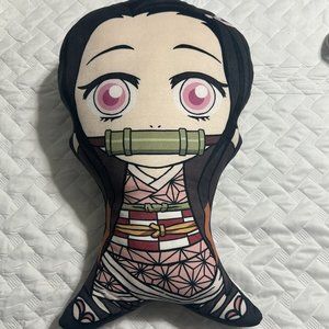 Demon Slayer Nezuko Kamado 2-Sided PILLOW PLUSH. Pal O Pillow Anime Cartoon